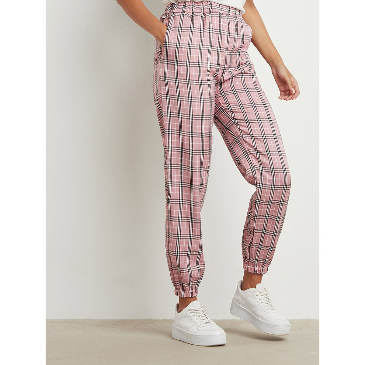 بنطلون رياضي مطبوع من ستايلي-women-clothing-bottoms-joggers-image-1