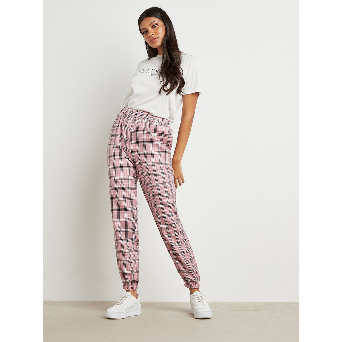 بنطلون رياضي مطبوع من ستايلي-women-clothing-bottoms-joggers-image-2