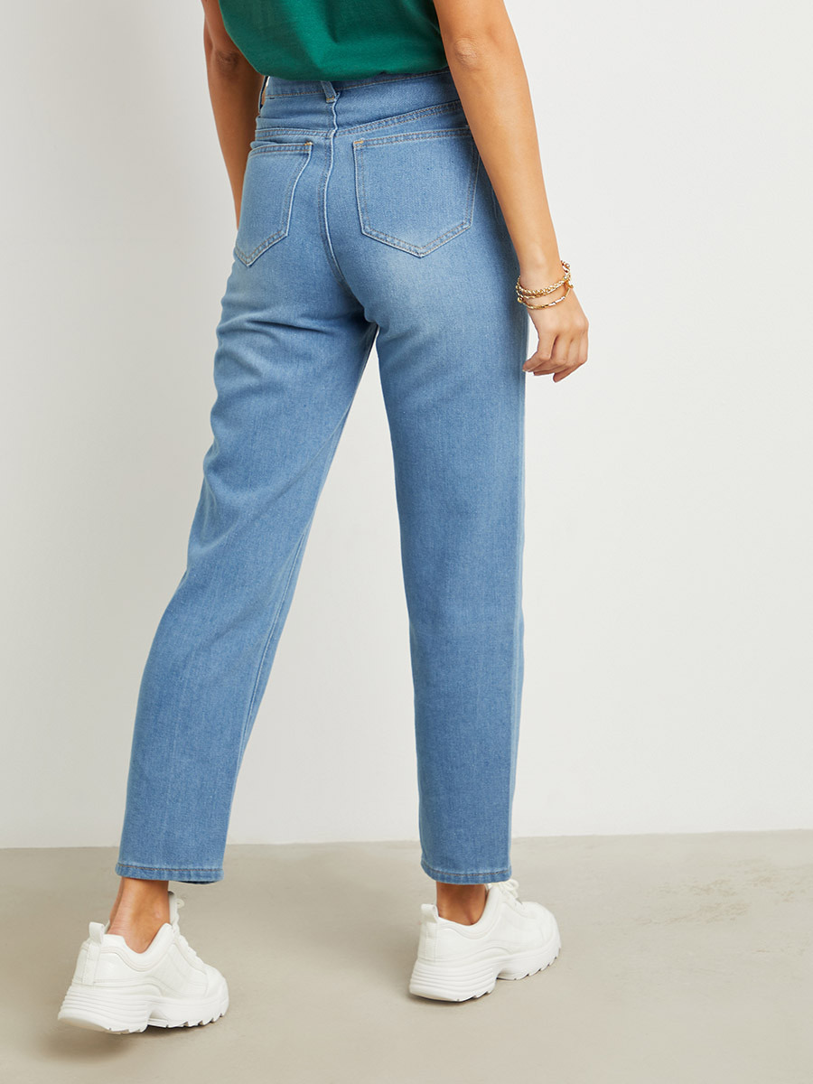بنطلون جينز بقصة واسعة من ستايلي-women-clothing-bottoms-jeans-image-4