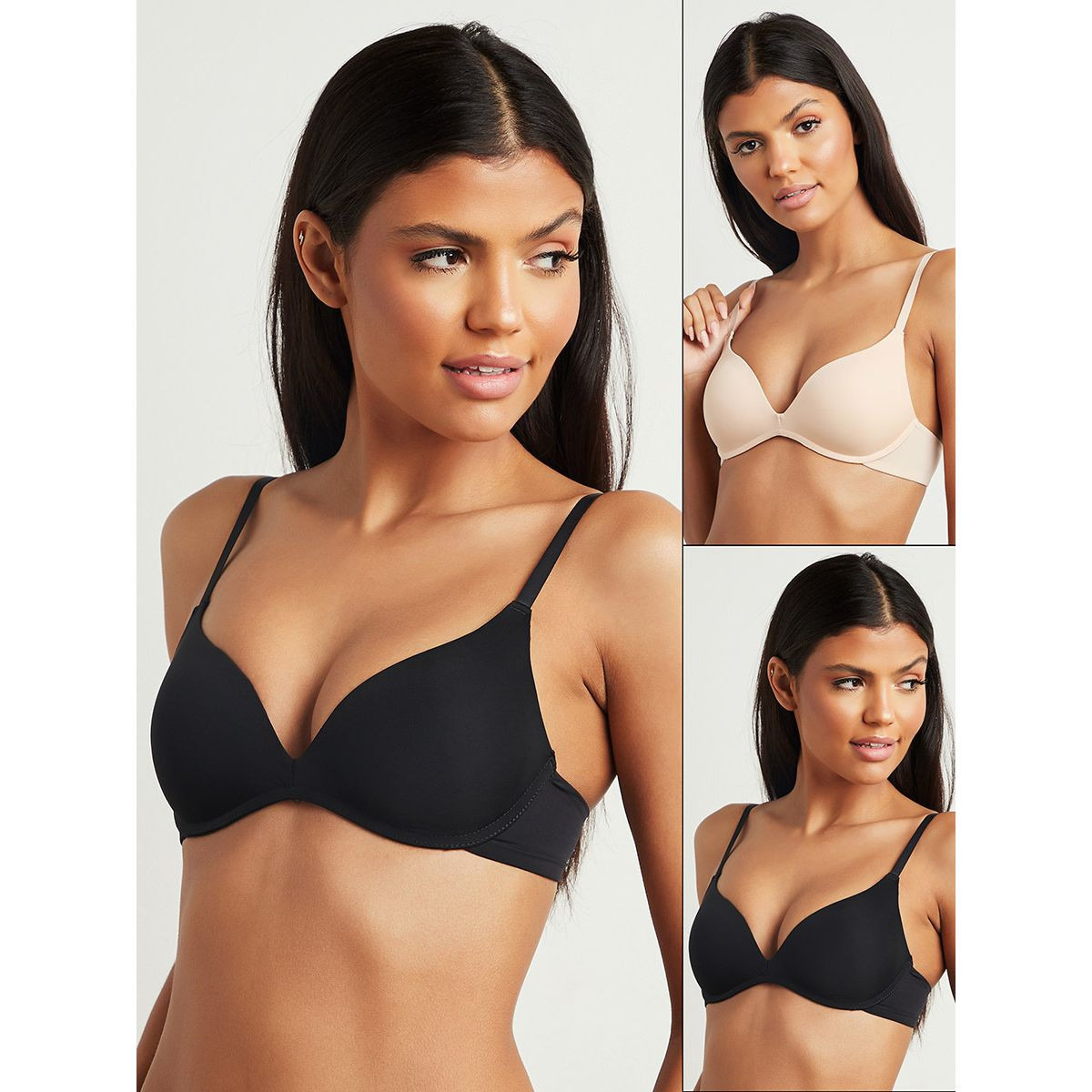 مجموعة من 2 صدرية بسلك داخلي من ستايلي-women-clothing-lingerie-bras-image-1