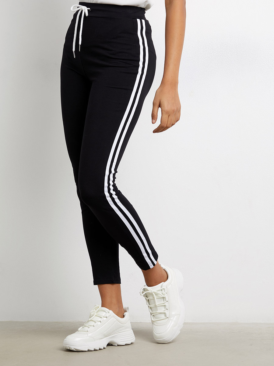 ليقنز رياضي مخطط من ستايلي-women-clothing-leggings-image-1