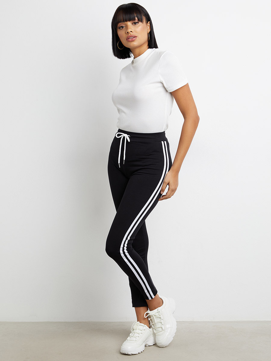 ليقنز رياضي مخطط من ستايلي-women-clothing-leggings-image-2