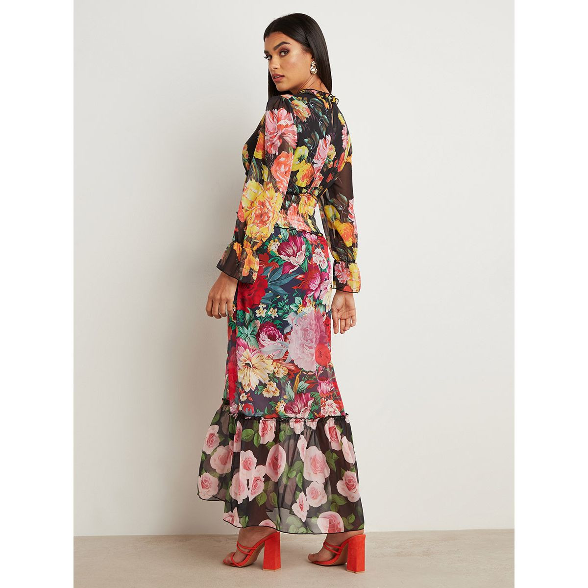 فستان طويل مطبوع من ستايلي-women-clothing-dresses-image-5