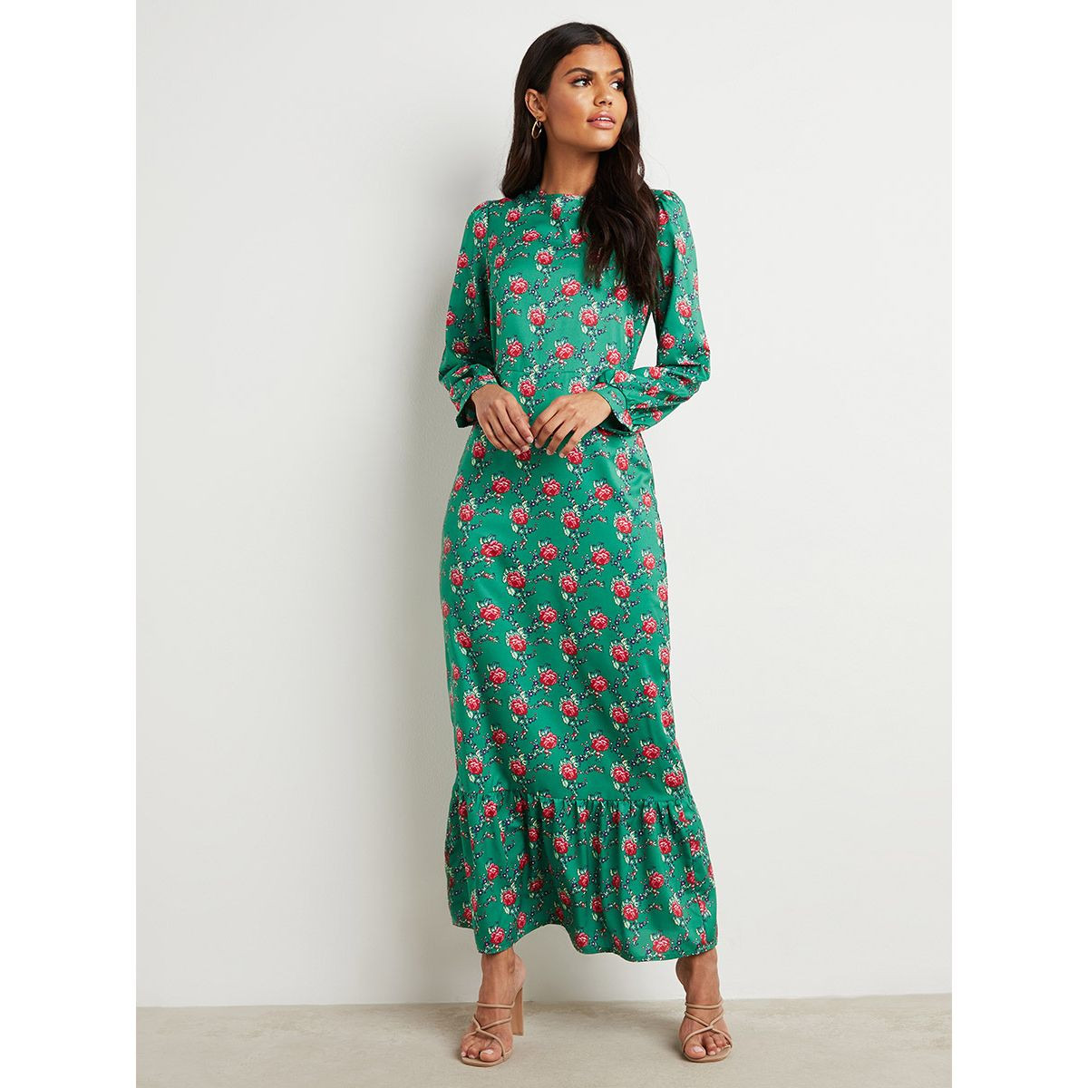 فستان طويل مطبوع من ستايلي-women-clothing-dresses-image-1
