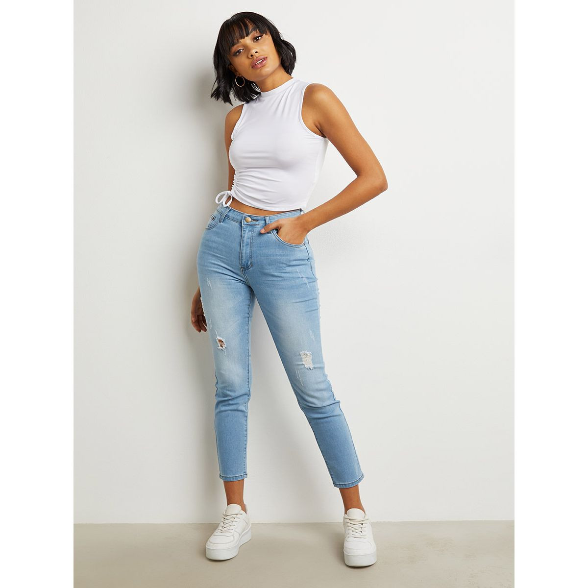 بنطلون جينز بقصة ضيقة من ستايلي-women-clothing-bottoms-jeans-image-2