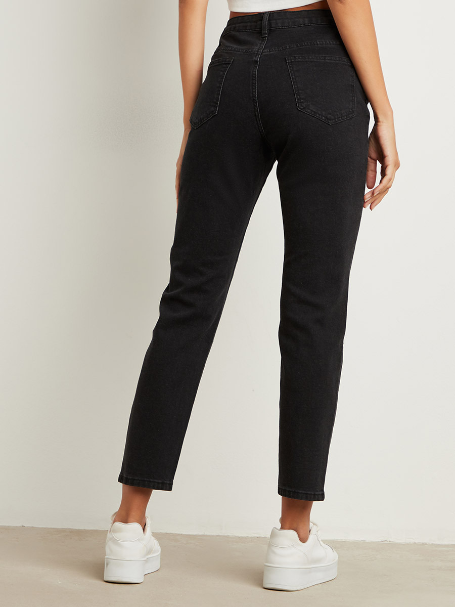 جينز ضيق بخصر متوسط من ستايلي-women-clothing-bottoms-jeans-image-3