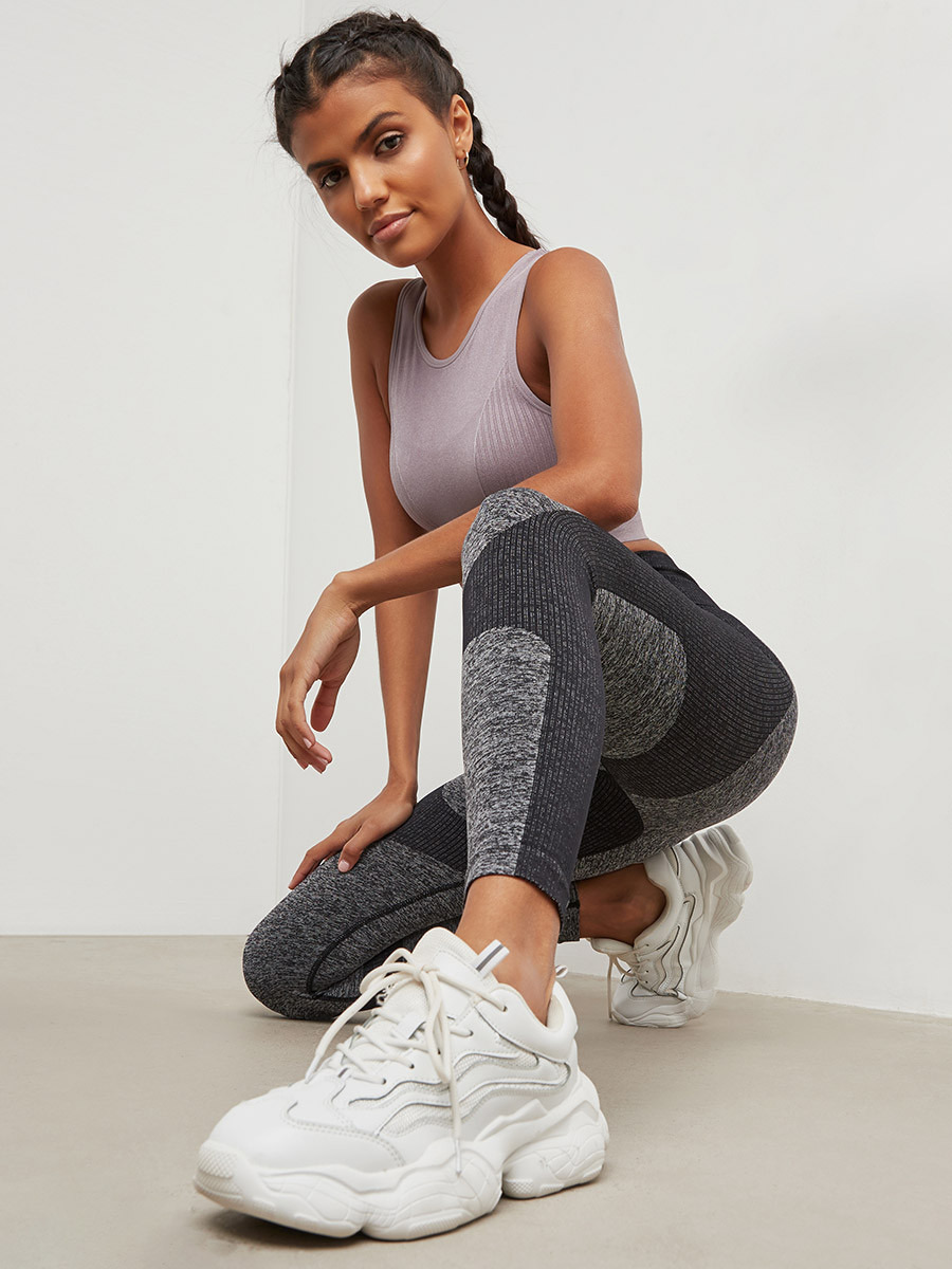 Styli Tonal Contour Seamless Active Leggings-women-clothing-bottoms-leggings-image-1