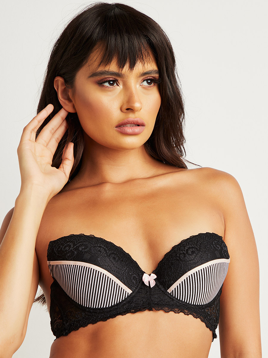 مجموعة من صدرية مخططة وثونج من ستايلي-women-clothing-lingerie-lingeriesets-image-8