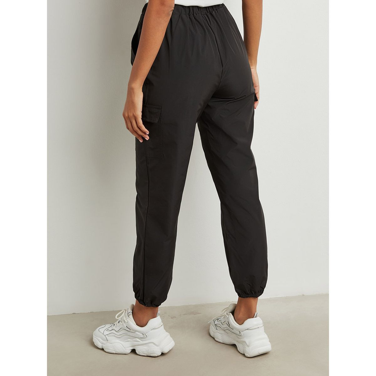 بنطلون رياضي بحزام خصر من ستايلي-women-clothing-bottoms-joggers-image-4