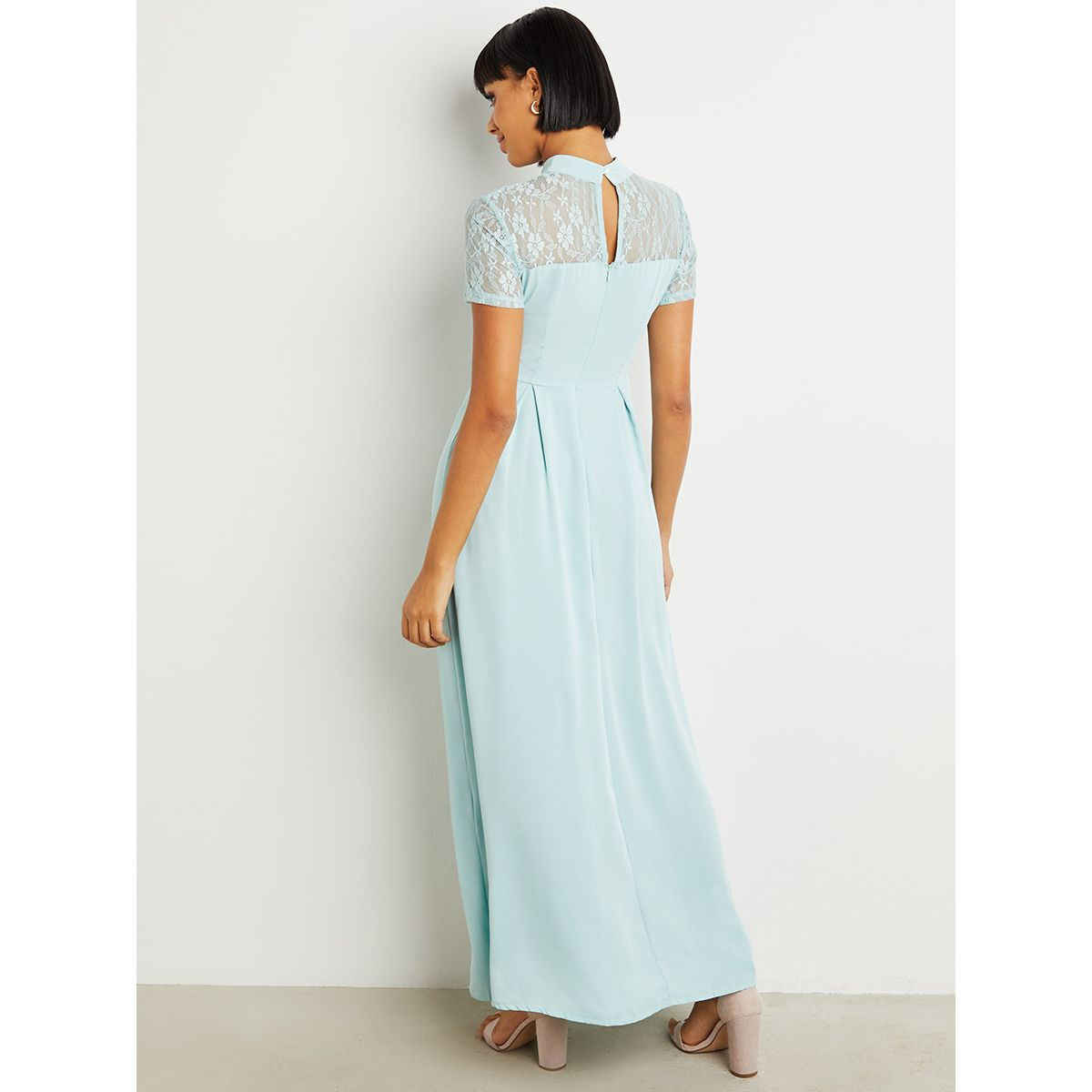 فستان طويل بتفاصيل دانتيل من ستايلي-women-clothing-dresses-image-3
