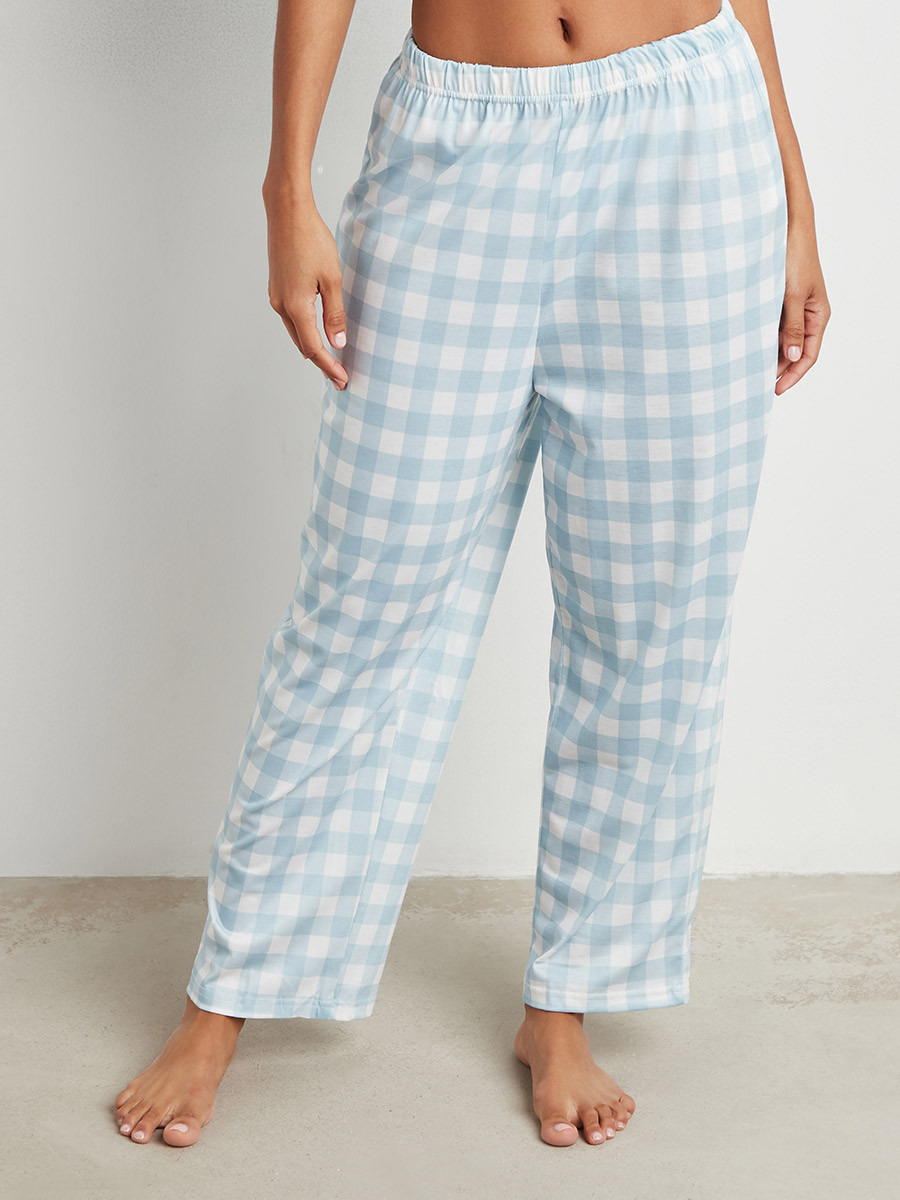 مجموعة من تيشيرت وبنطلون بيجاما من ستايلي-women-clothing-nightwear-pyjamas-bottoms-image-5