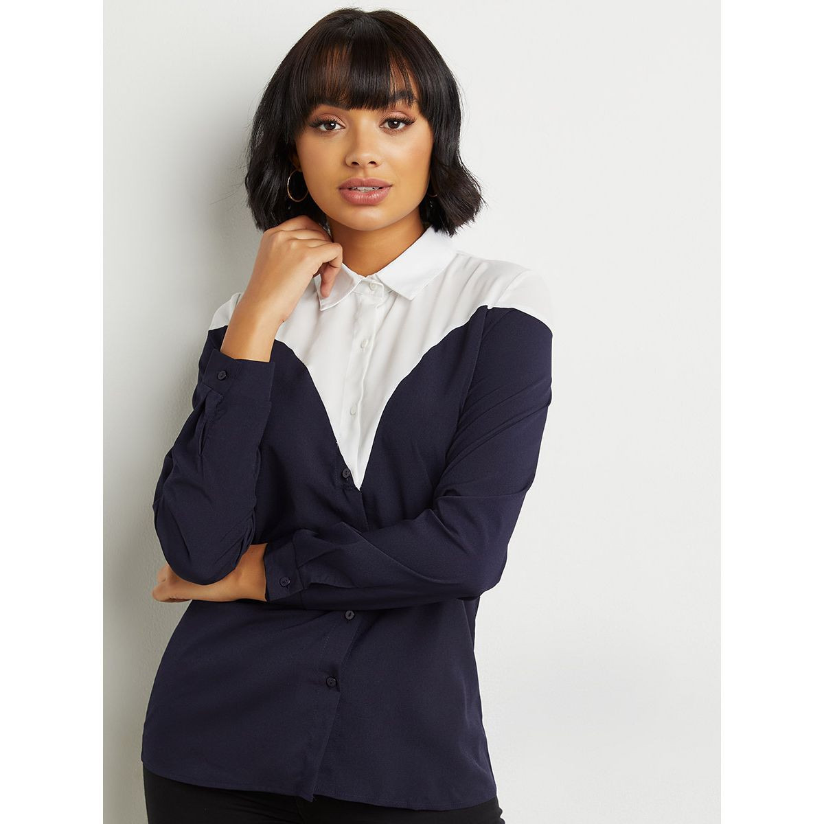 قميص بأكمام طويلة من ستايلي-women-clothing-shirtsandblouses-blouses-image-5