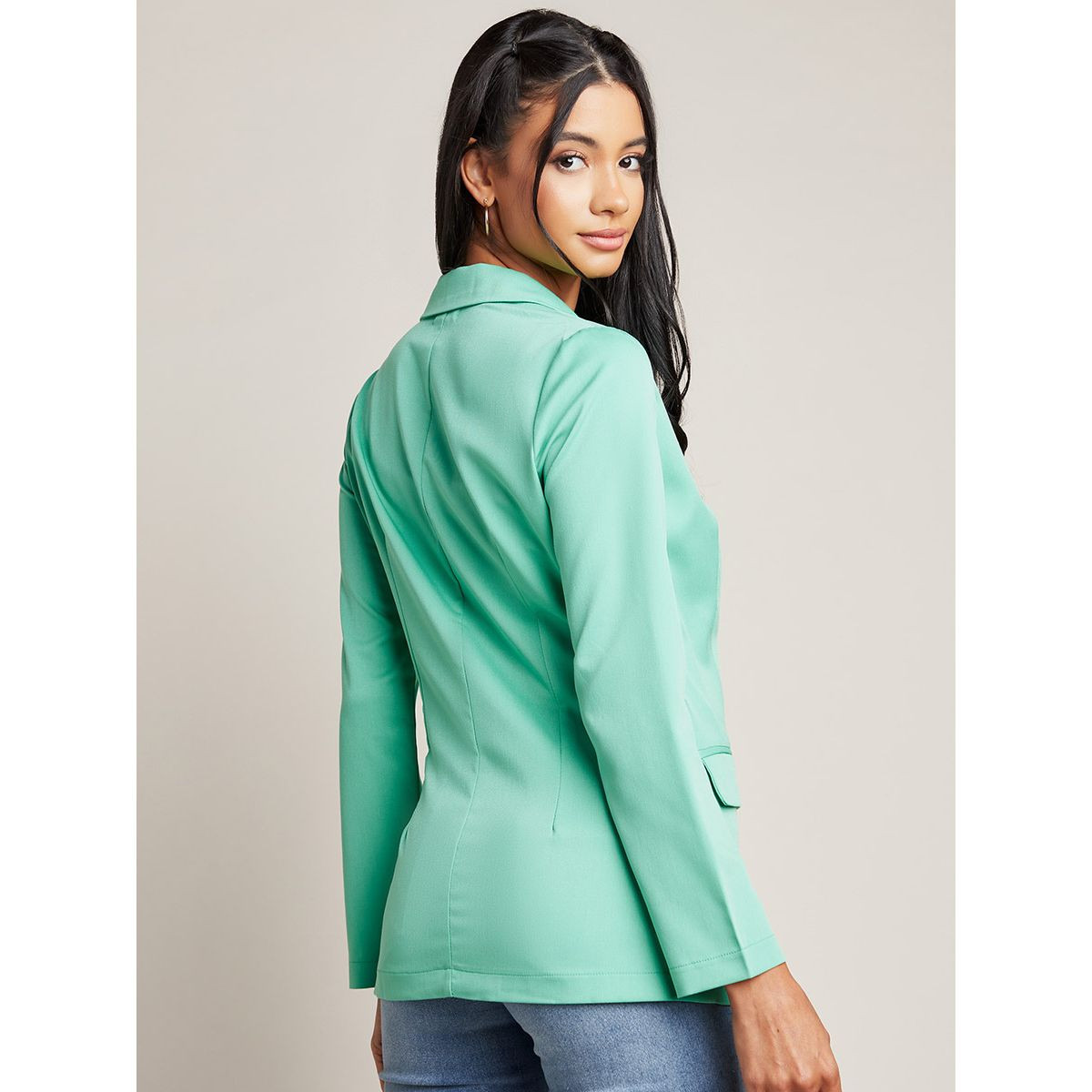 Styli Single Breasted Lapel Blazer with Long Sleeves-women-clothing-coatsandjackets-blazers-image-5