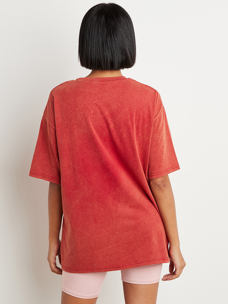 تيشيرت مطبوع بقصة طويلة من ستايلي-women-clothing-tshirts-image-6