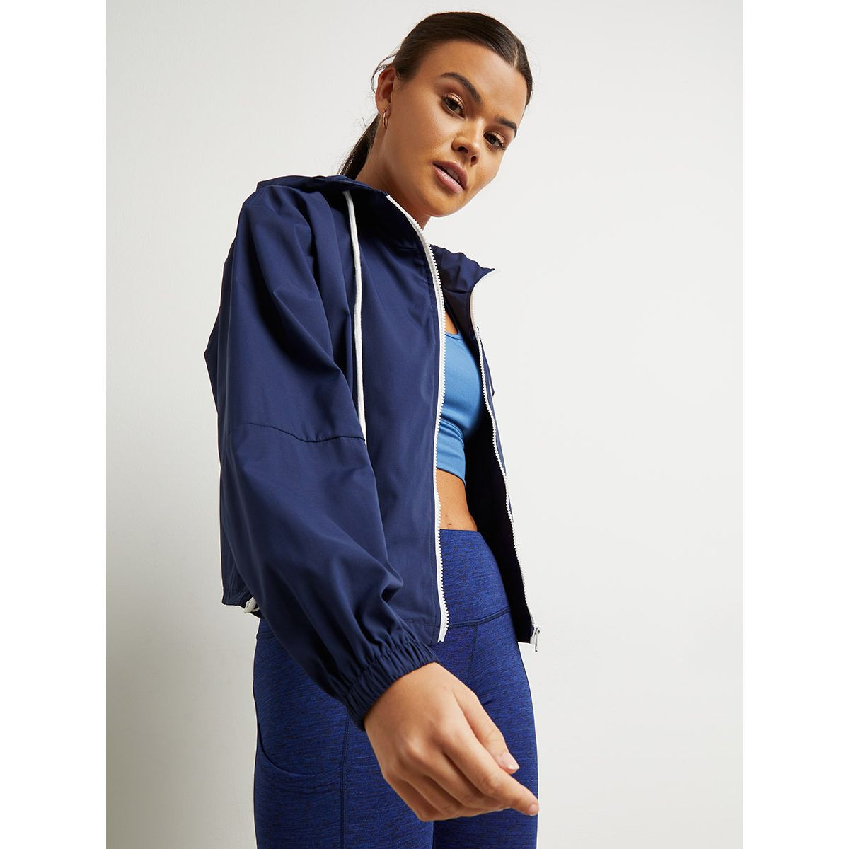 Styli Zip Closure Regular Hooded Jacket-women-clothing-coatsandjackets-jackets-image-1