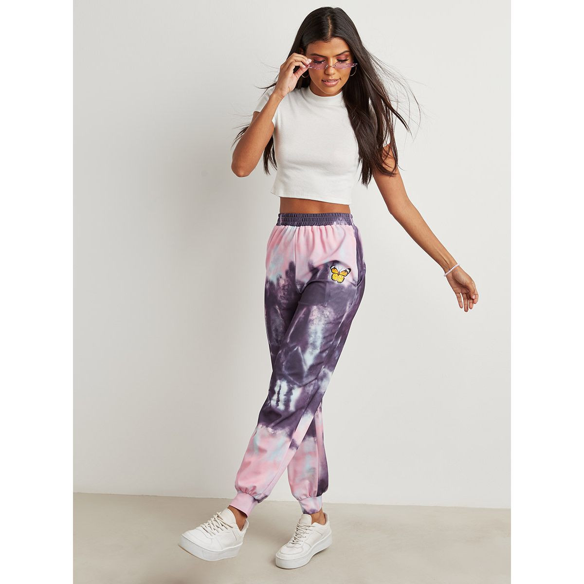 بنطلون رياضي مصبوغ من ستايلي-women-clothing-bottoms-joggers-image-2