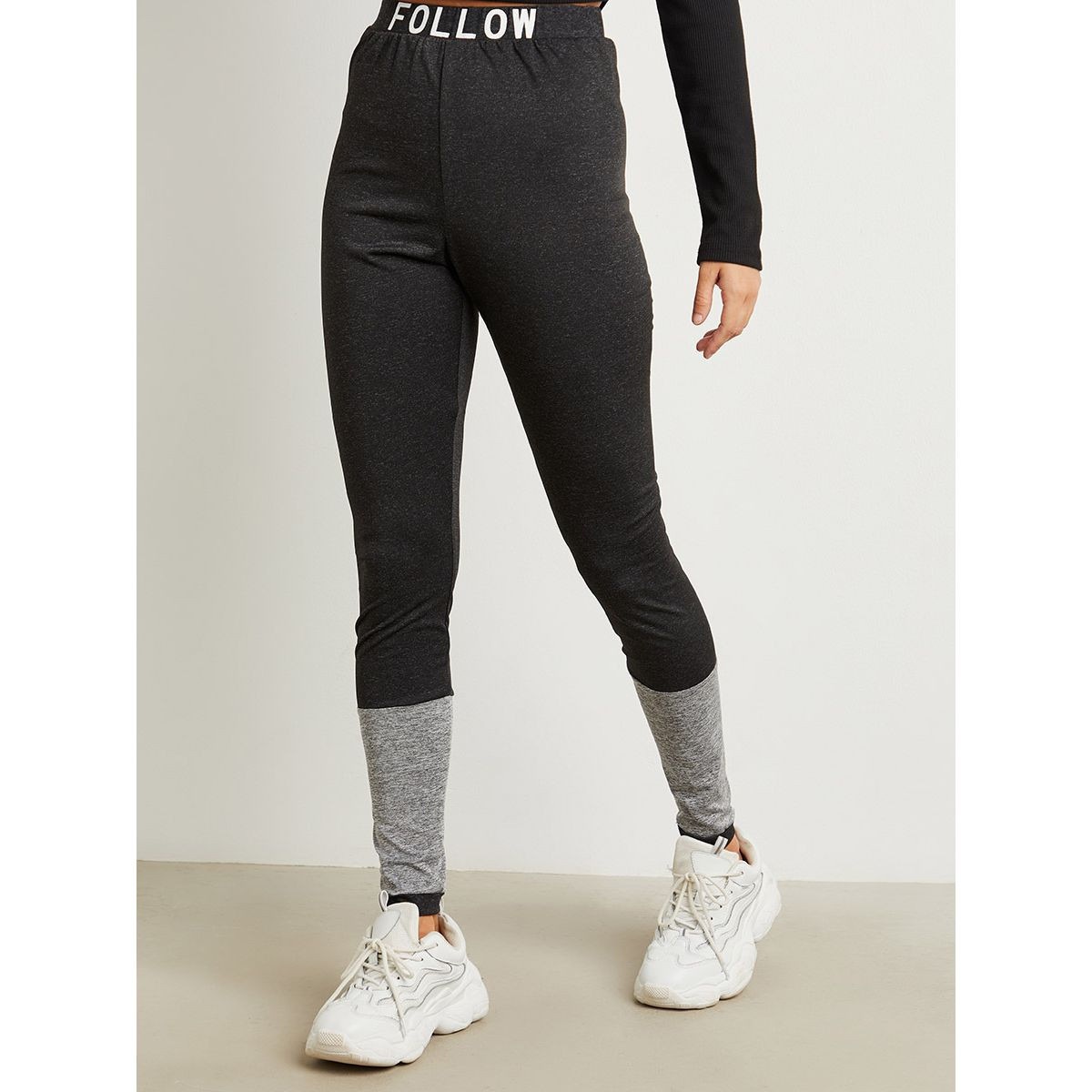 ليقنز مطبوع بخصر مطاطي من ستايلي-women-clothing-bottoms-leggings-image-1