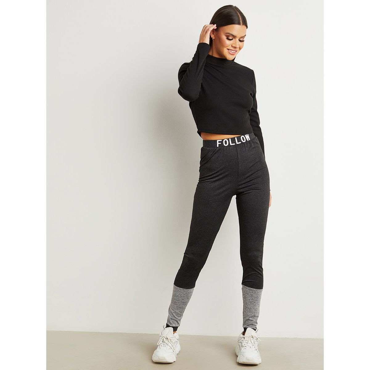 ليقنز مطبوع بخصر مطاطي من ستايلي-women-clothing-bottoms-leggings-image-2