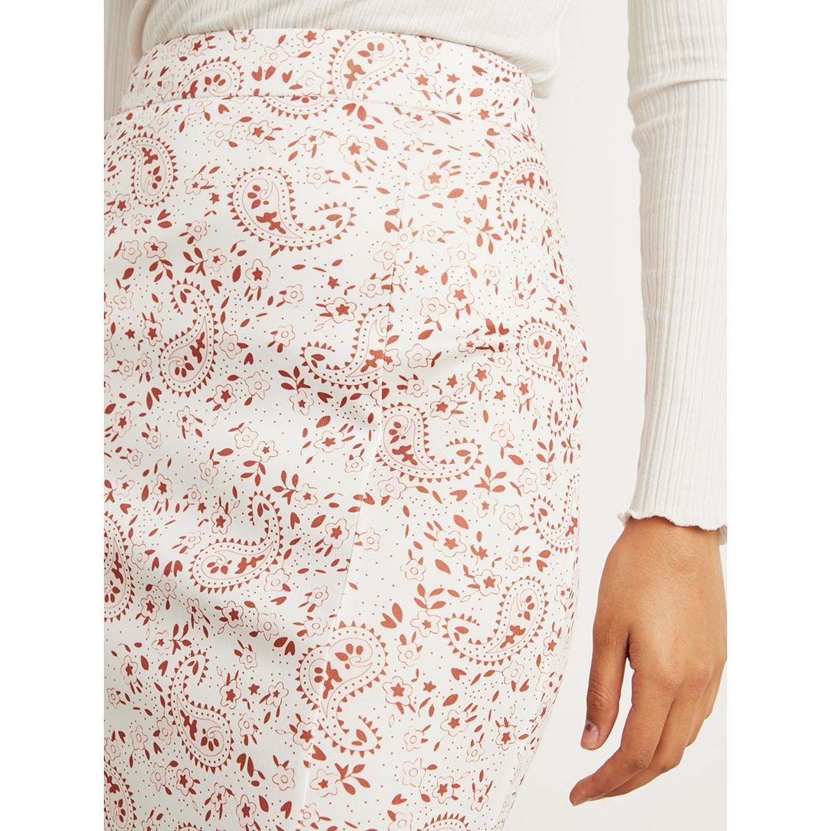 Styli Paisley Printed Bias Maxi Skirt-women-clothing-bottoms-skirts-image-3