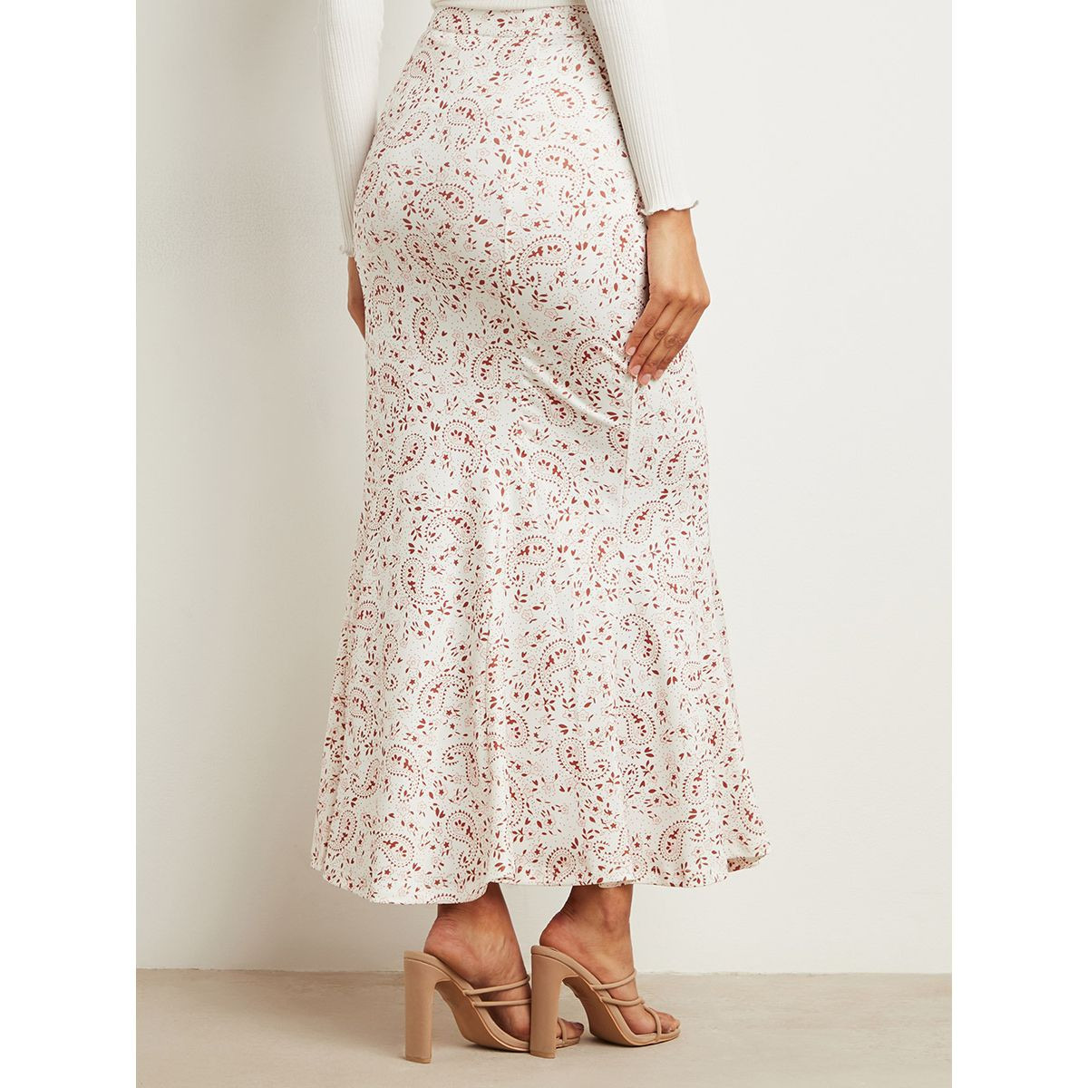 تنورة طويلة مطبوعة من ستايلي-women-clothing-bottoms-skirts-image-4