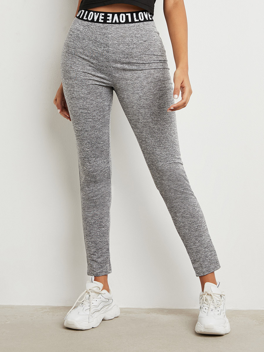 ليقنز مطبوع بخصر مطاطي من ستايلي-women-clothing-leggings-image-1