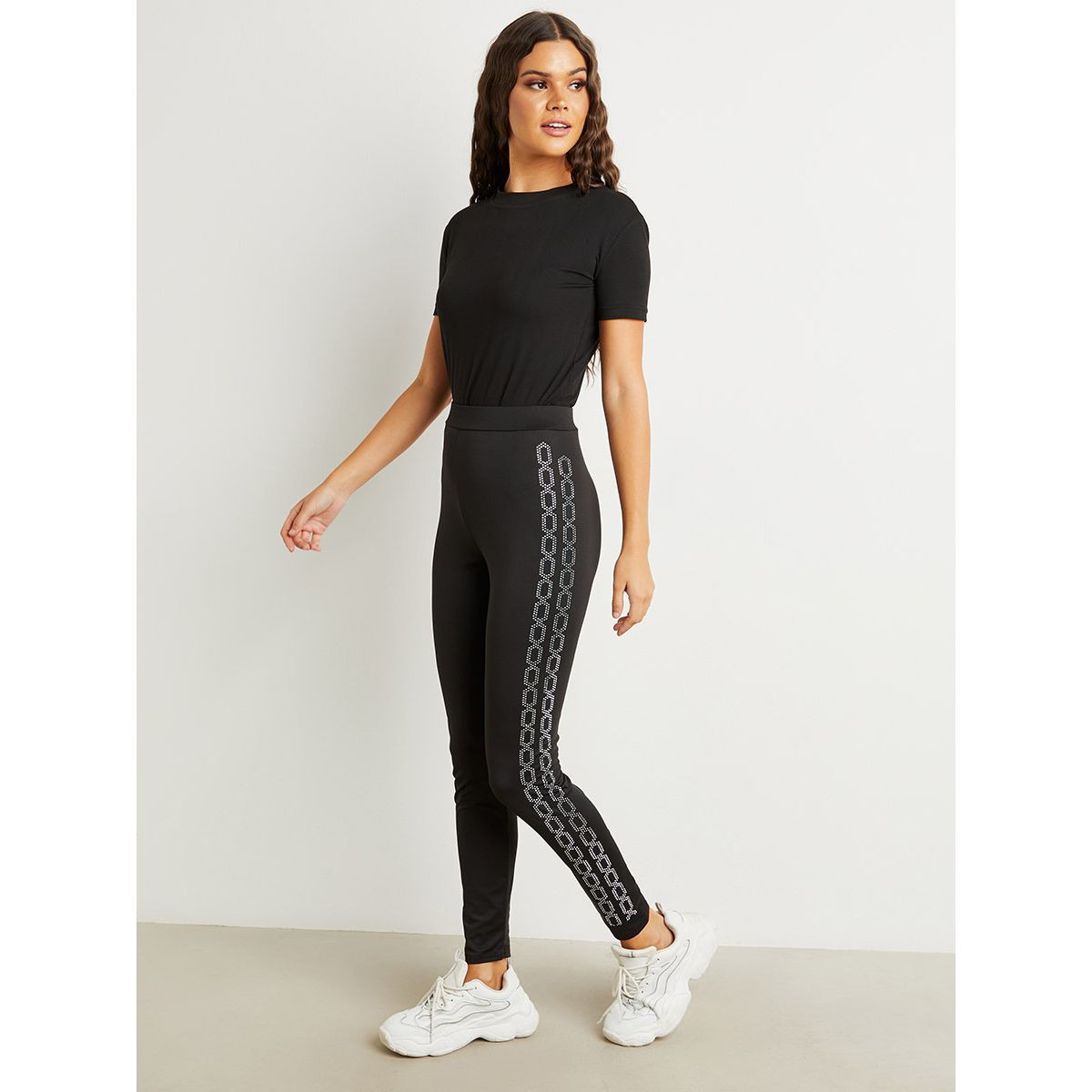 ليقنز بتفاصيل جانبية من ستايلي-women-clothing-leggings-image-2