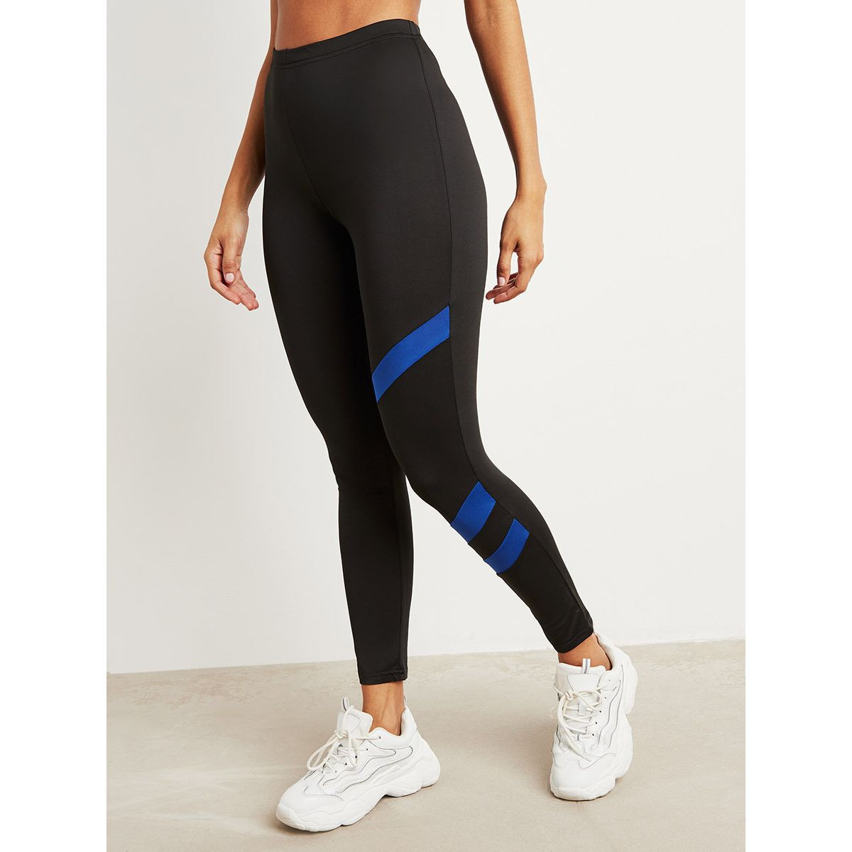 ليقنز بأرجل مخططة من ستايلي-women-clothing-bottoms-leggings-image-1