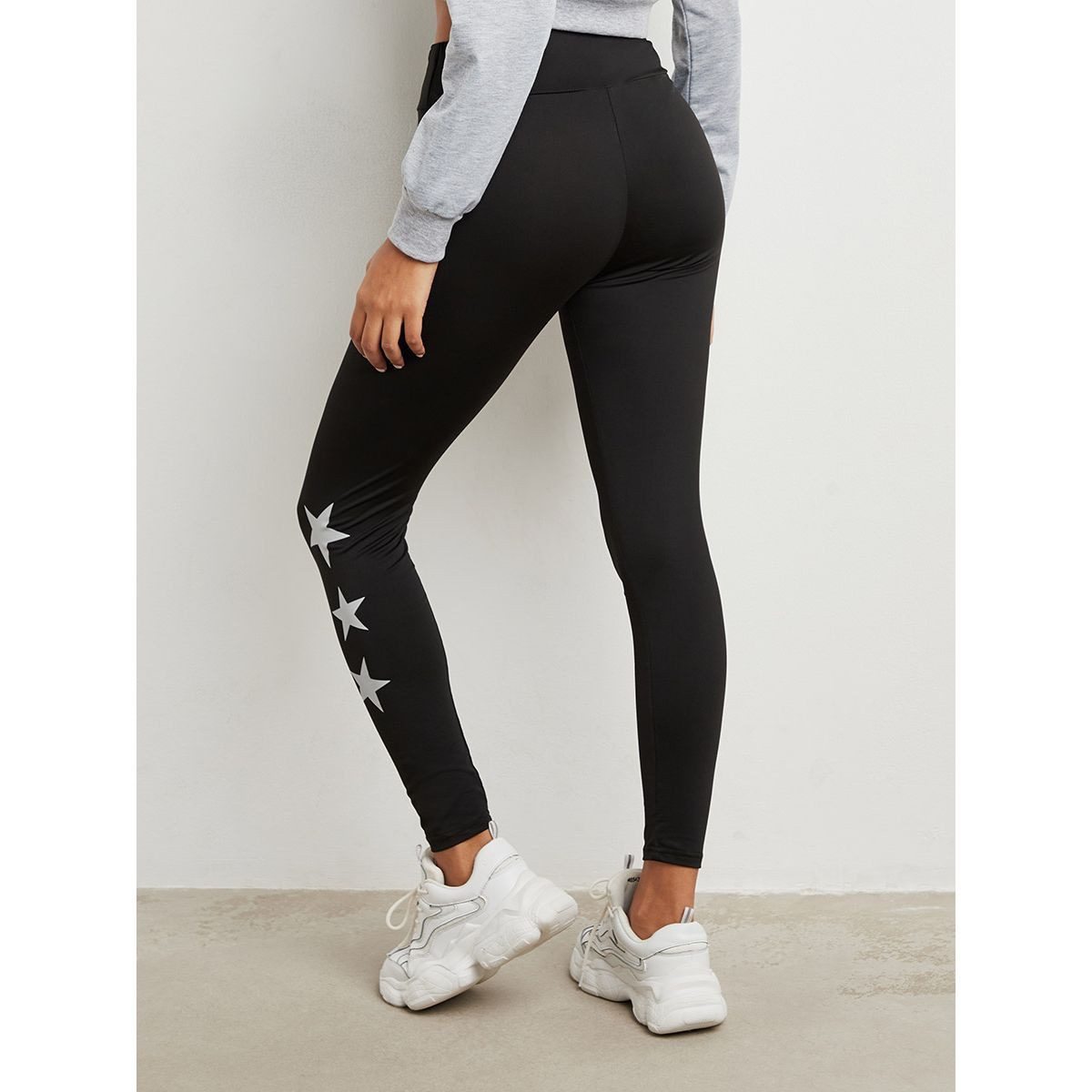 ليقنز مطبوع بخصر مطاطي من ستايلي-women-clothing-leggings-image-5
