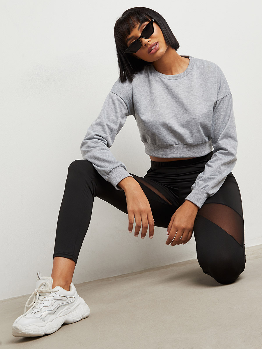 ليقنز بتفاصيل شبكية من ستايلي-women-clothing-leggings-image-2