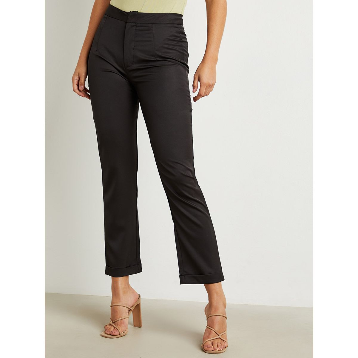 بنطلون بخصر مرتفع من ستايلي-women-clothing-bottoms-trousers-image-1