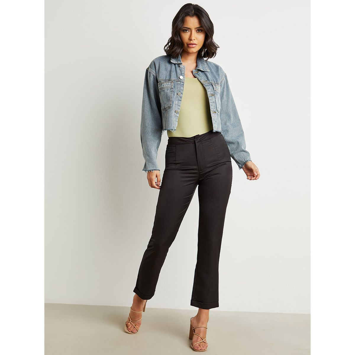 بنطلون بخصر مرتفع من ستايلي-women-clothing-bottoms-trousers-image-2