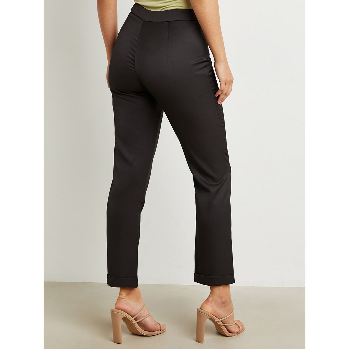 بنطلون بخصر مرتفع من ستايلي-women-clothing-bottoms-trousers-image-4