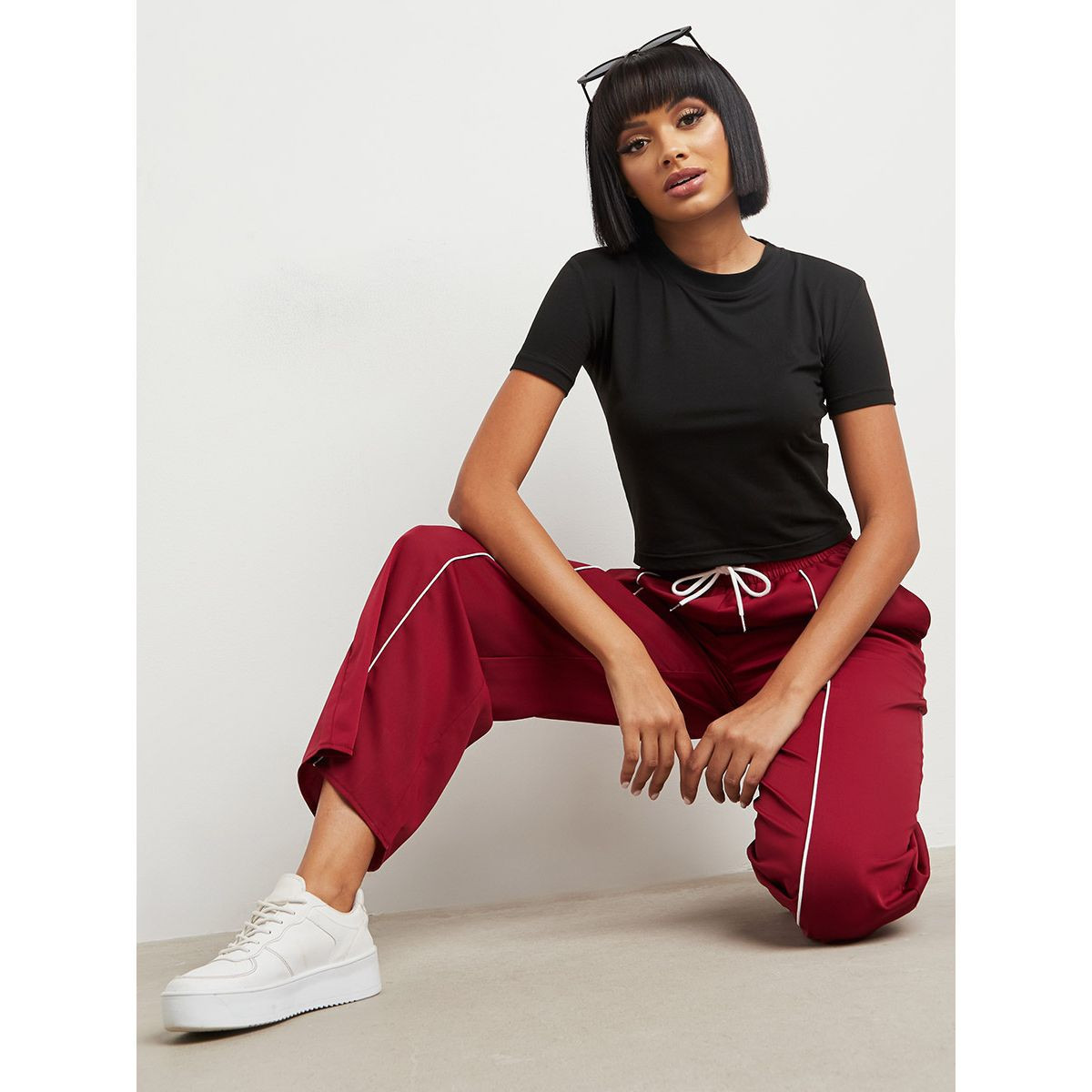 بنطلون بأرجل واسعة من ستايلي-women-clothing-bottoms-joggers-image-5