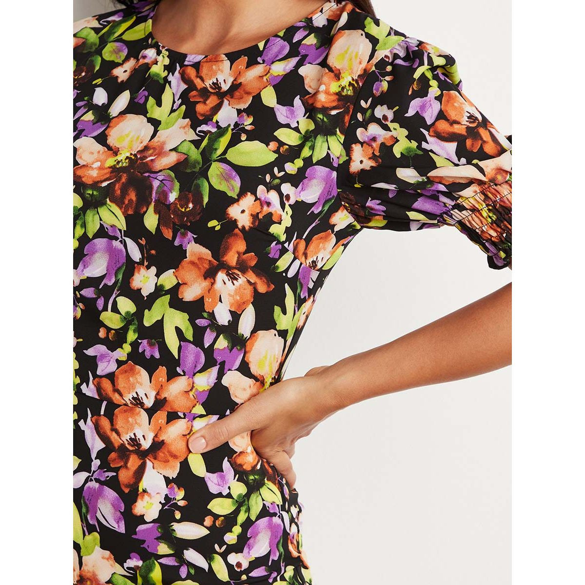 فستان طويل مطبوع من ستايلي-women-clothing-dresses-image-3