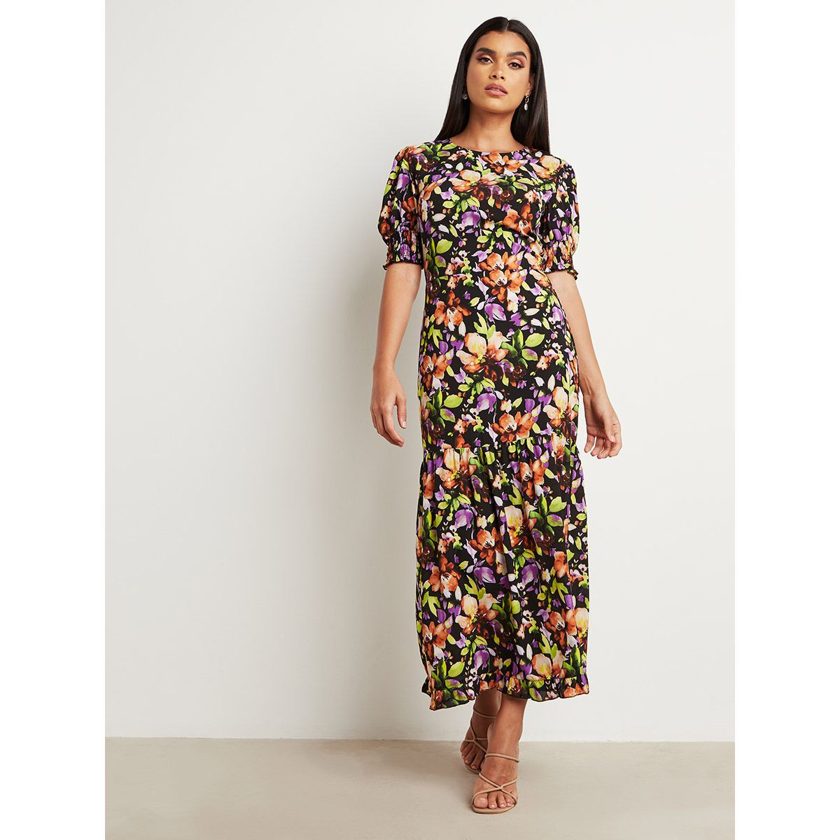 فستان طويل مطبوع من ستايلي-women-clothing-dresses-image-5