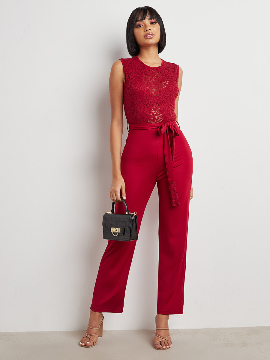 جمبسوت بسحّاب إغلاق من ستايلي-women-clothing-jumpsuits-image-1