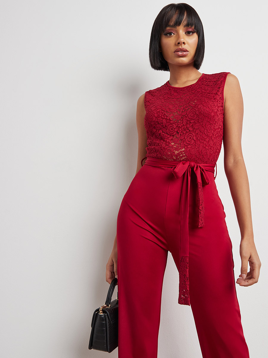 جمبسوت بسحّاب إغلاق من ستايلي-women-clothing-jumpsuits-image-2