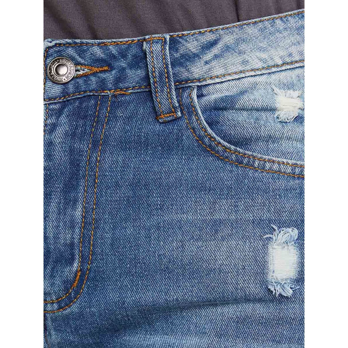 Styli Light Distress Straight Fit Ankle Boyfriend Jeans-women-clothing-bottoms-jeans-image-3