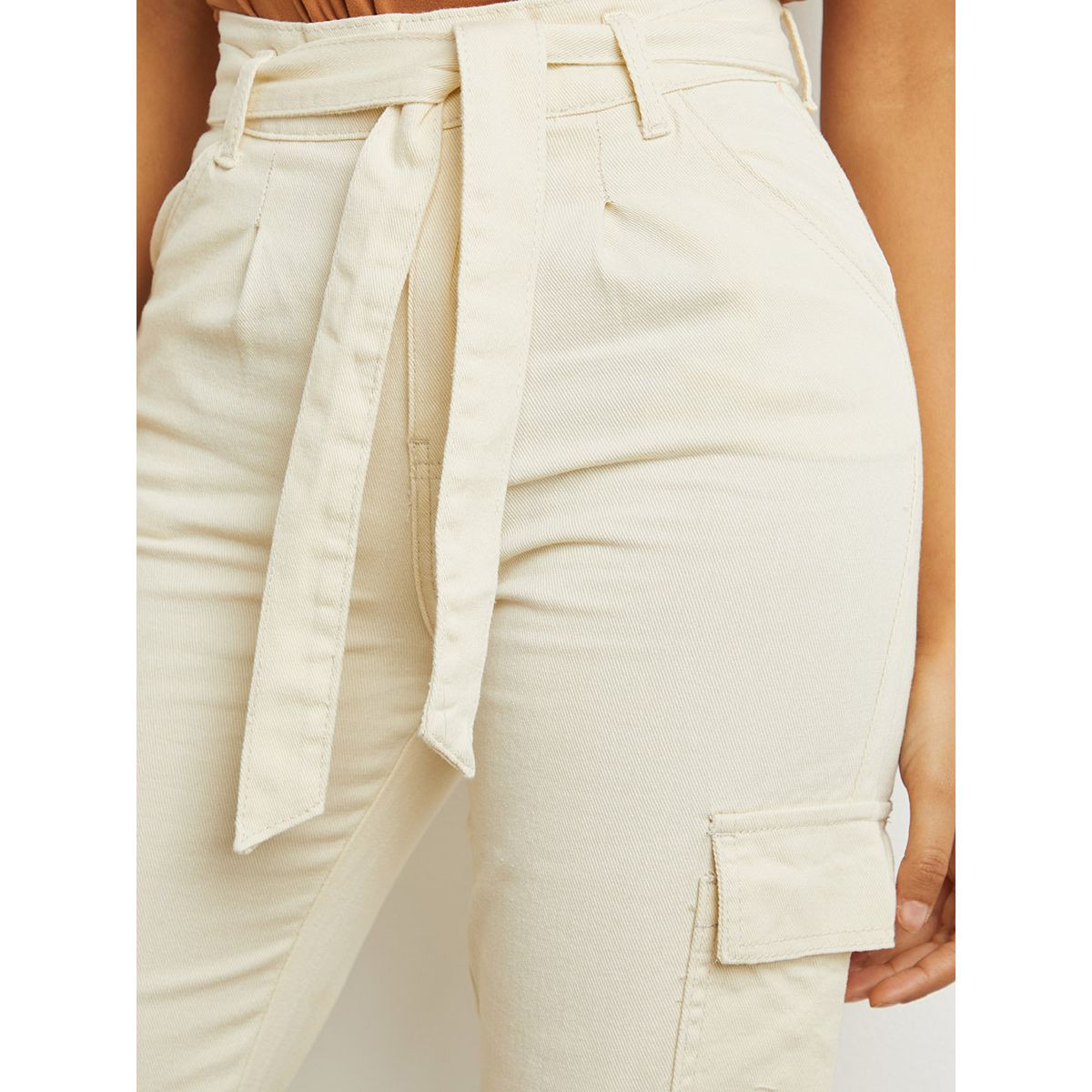 بنطلون قصير بقصة واسعة من ستايلي-women-clothing-trousers-image-4