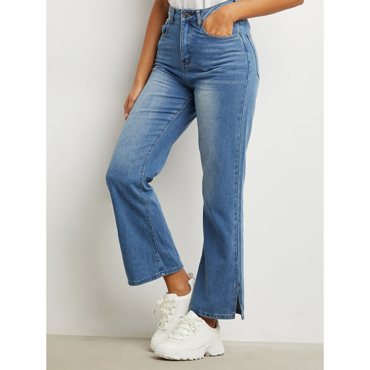بنطلون جينز بأرجل واسعة من ستايلي-women-clothing-bottoms-jeans-image-1