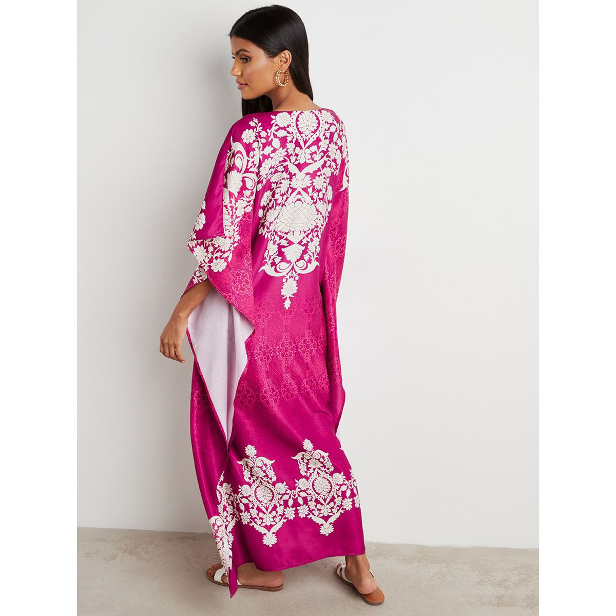 فستان طويل مطبوع بقصة واسعة من ستايلي-women-clothing-dresses-image-3