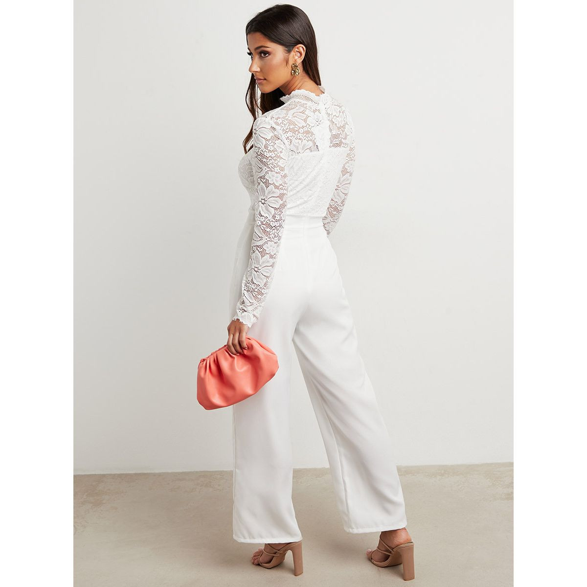 Styli Floral Lace Yoke Wide Leg Jumpsuit-women-clothing-jumpsuits-image-3