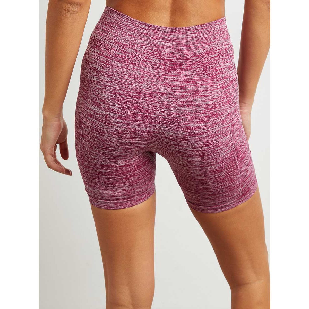 Styli Melange Knit Seamfree Active Shorts-women-clothing-shorts-image-5