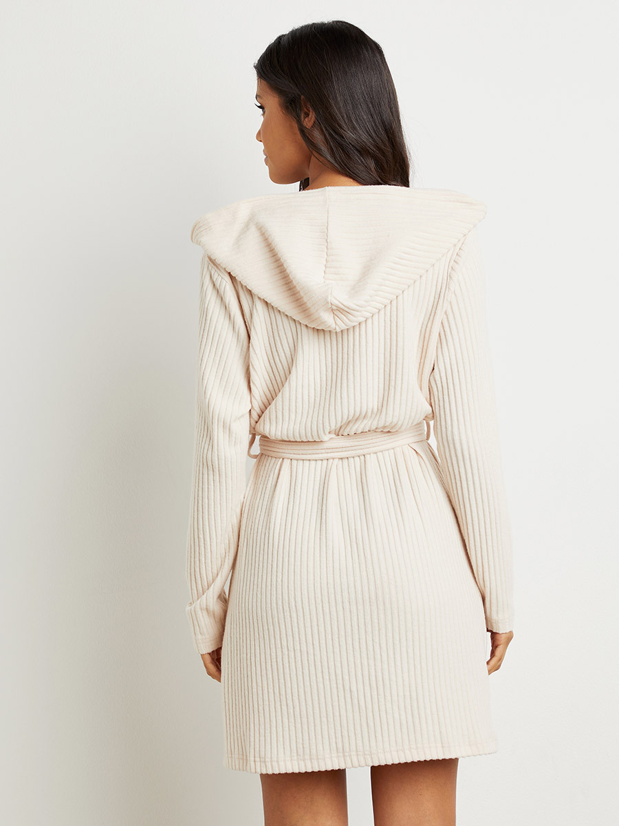Styli Luxury Rib Fleece Hooded Robe-women-clothing-nightwear-robes-image-4