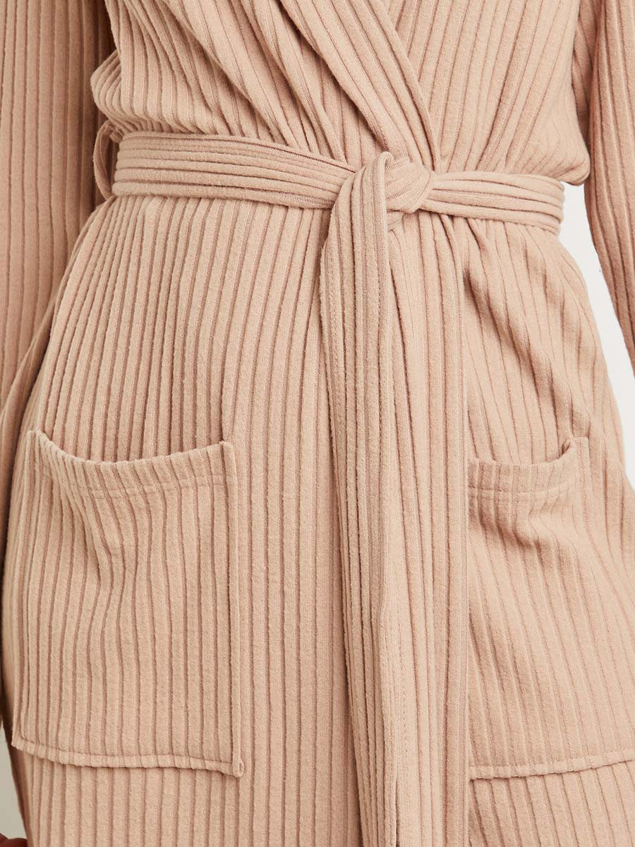 Styli Luxury Rib Fleece Hooded Robe-women-clothing-nightwear-robes-image-3