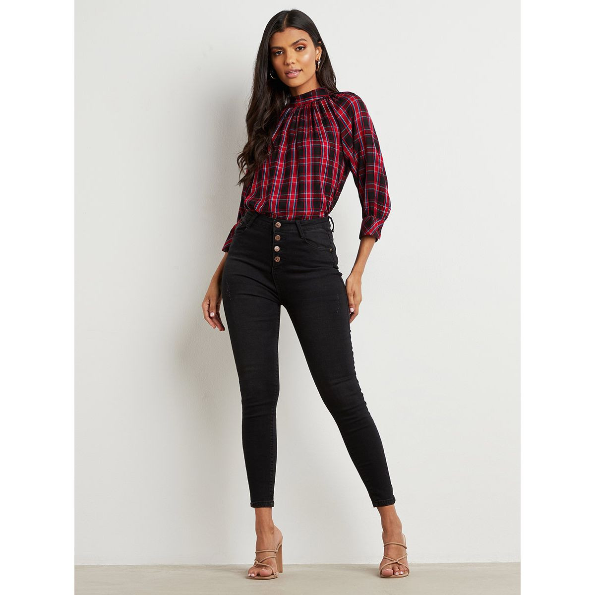 بنطلون جينز بقصة ضيقة من ستايلي-women-clothing-bottoms-jeans-image-2