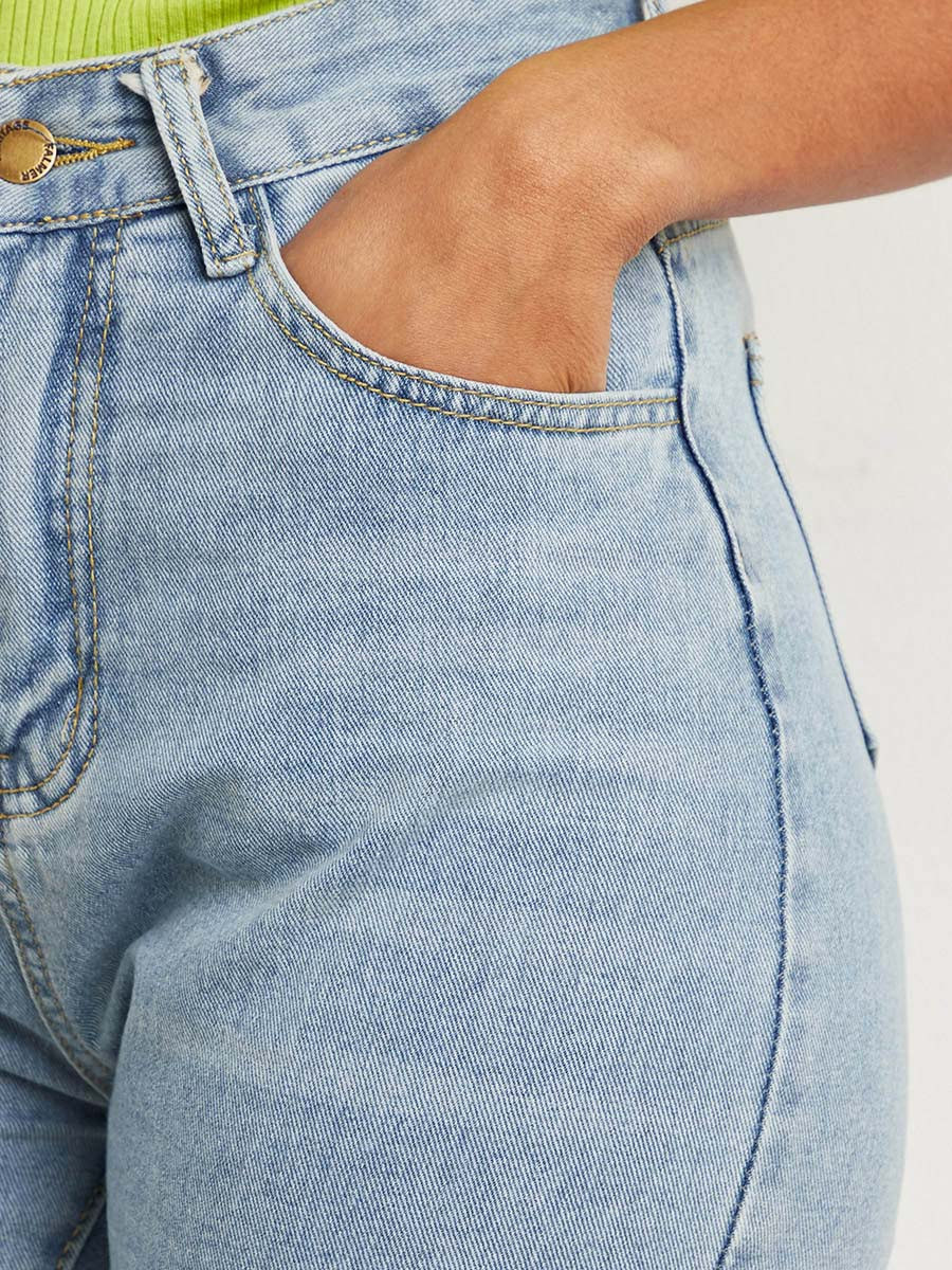 بنطلون جينز بأرجل مستقيمة من ستايلي-women-clothing-bottoms-jeans-image-3