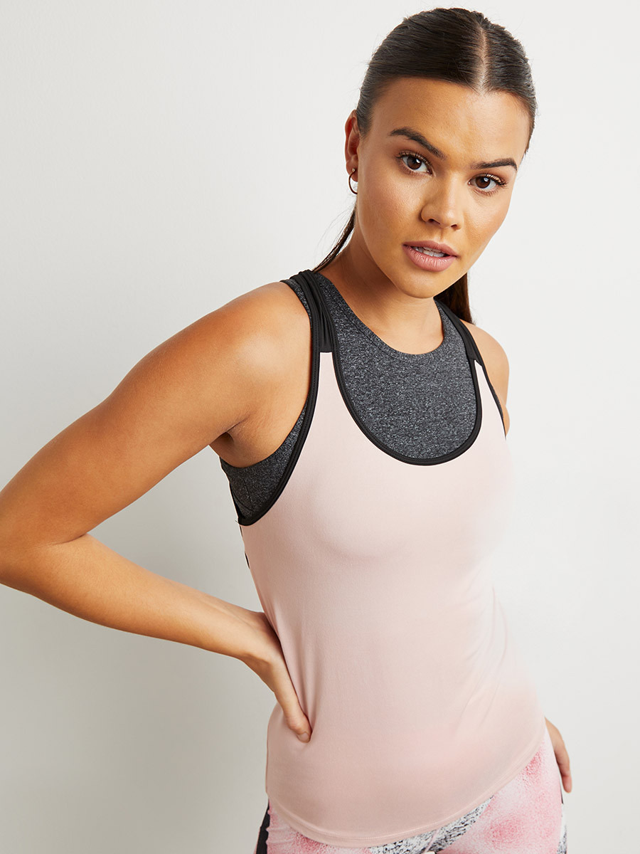 بلوزة رياضية بلا أكمام من ستايلي-sports-women-clothing-tshirtsandvests-image-1