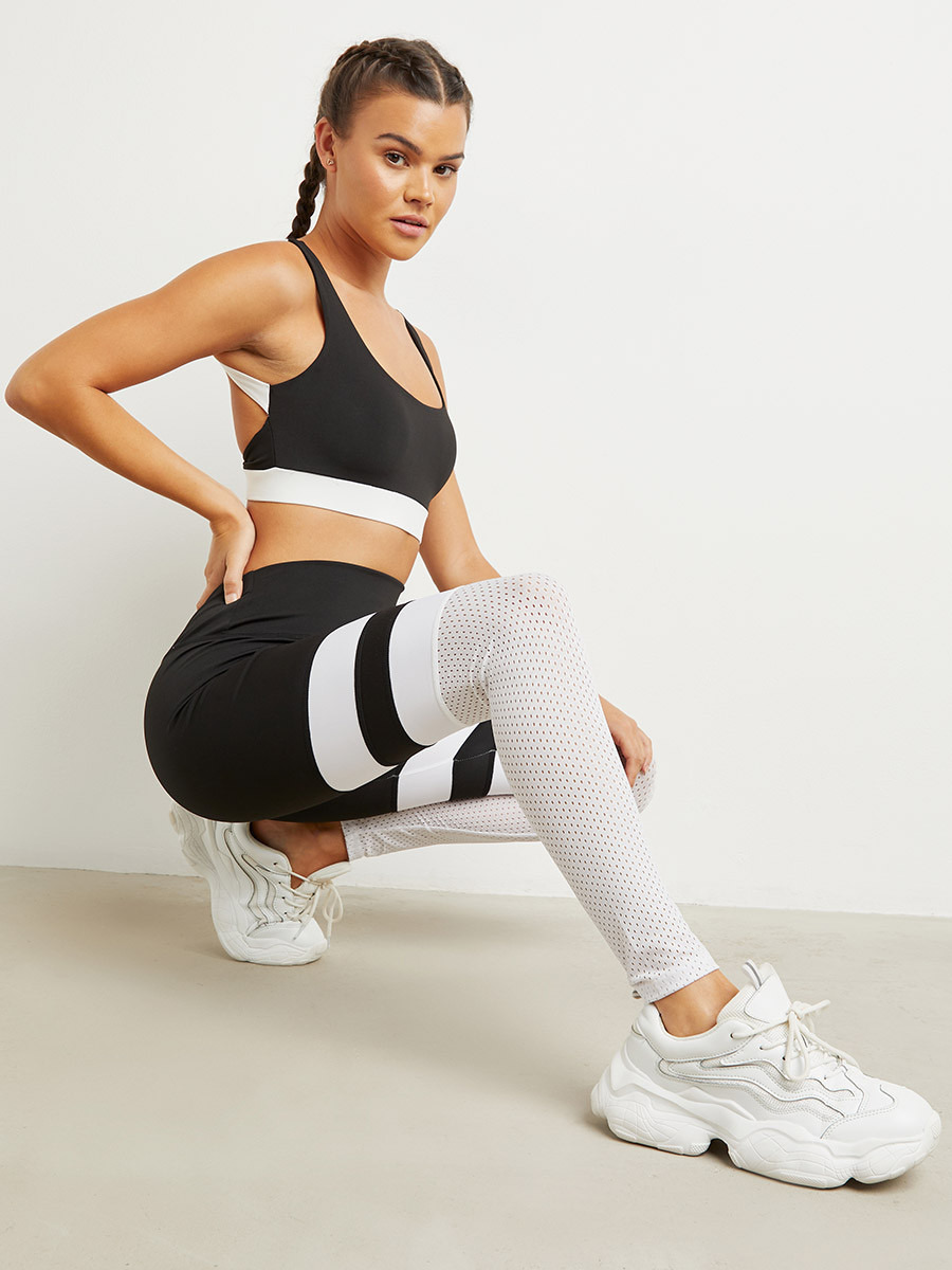 Styli Contrast Underband Cross Back Sports Bra-women-clothing-sportswearandactivewear-sportsbras-image-5