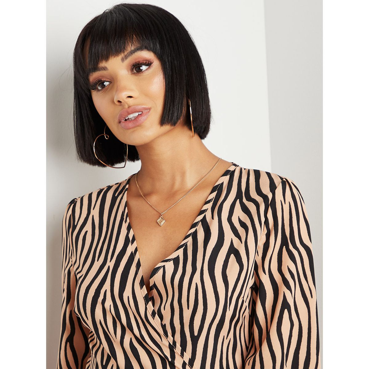 فستان ميدي مطبوع من ستايلي-women-clothing-dresses-image-5